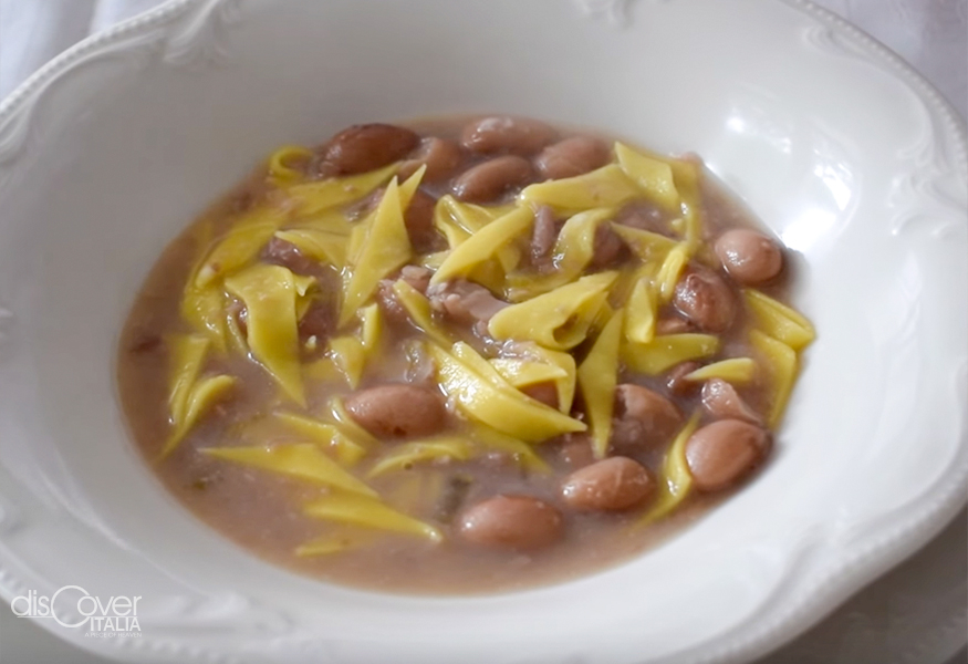 Pettolelle con fagioli